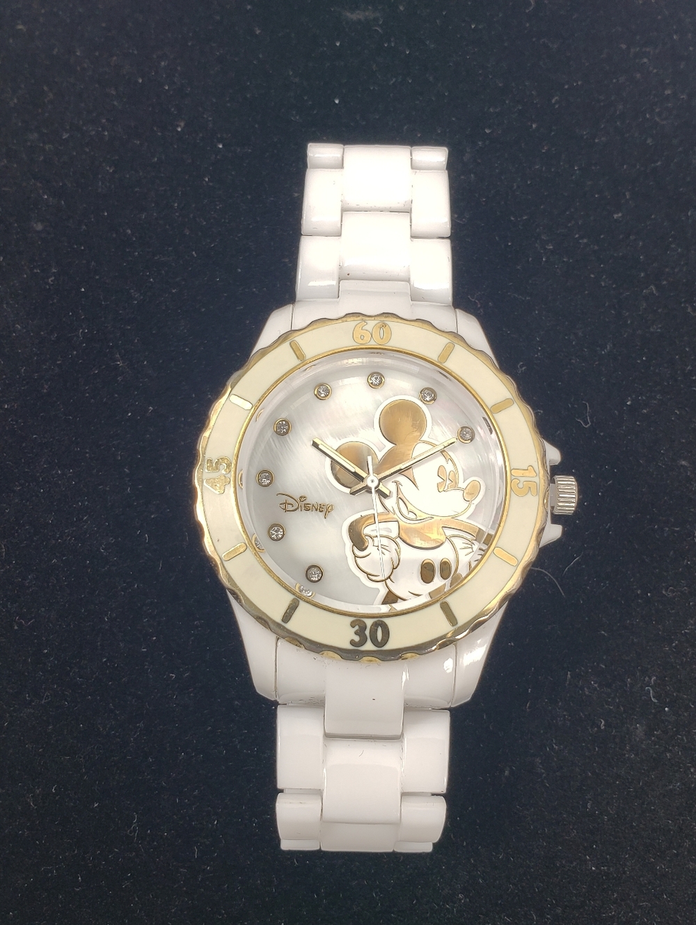 Disney White Working Mickey Mouse Watch